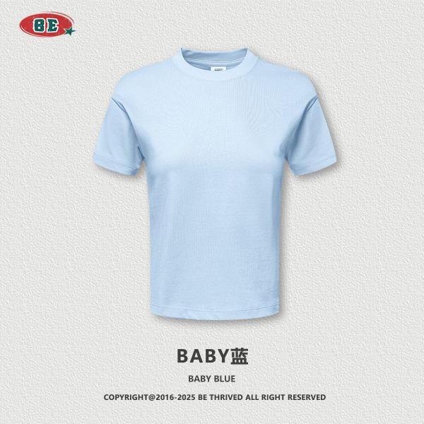05042114┃BE家夏〃2523四色正肩素色T┃S-XXL┃0425結單 