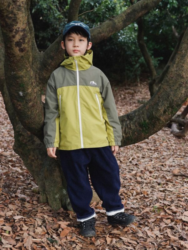 05110703┃猿寶家秋冬〃7068山系拼接夾棉連帽外套┃110-170 童裝外套、防風外套、連帽外套、拼色風衣、韓版童裝外套、男女童外套、秋冬外套、防潑水夾克、親子裝外套