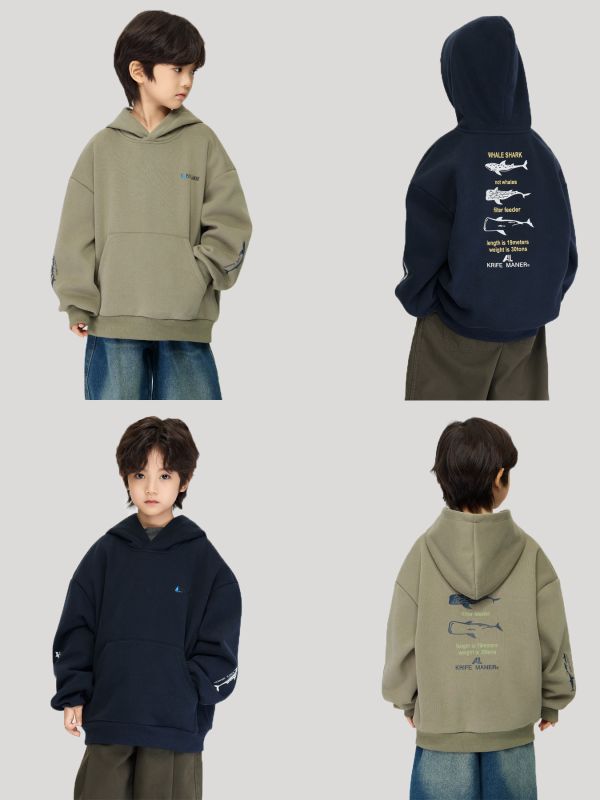 05110317┃TFYU秋冬〃兩色鯨魚印花加絨連帽T┃100-170 - 鯊魚插畫帽T
- 兒童刷毛上衣
- 秋冬童裝推薦
- 海洋主題童裝
- 100–170 尺寸童裝
- 男童女童帽T
- 親膚不扎布料
- 教育插畫童裝
- 韓系童趣風格