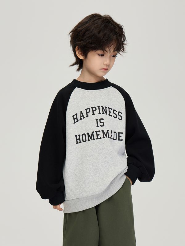 05110314┃TFYU秋冬〃兩色加絨撞色T┃100-170 - 兒童字母大學T
- 拼色刷毛上衣
- 秋冬童裝推薦
- HAPPINESS IS HOMEMADE
- 100–170 尺寸童裝
- 男童女童衛衣
- 親膚不扎布料
- 內刷毛大學T
- 韓系童裝
- 情侶童裝穿搭