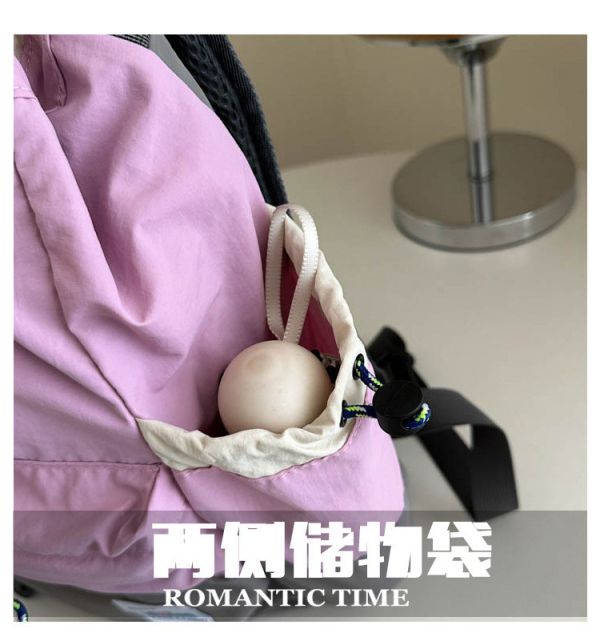 05042303┃三色拼色抽繩背包┃3色┃0425結單 