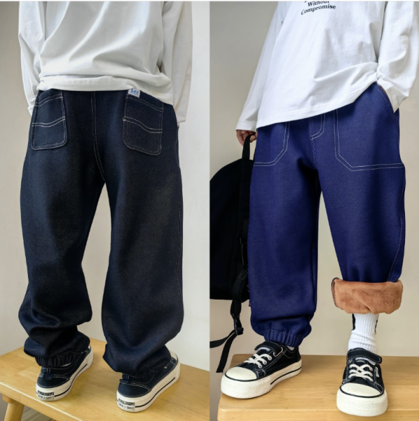 05112603｜CF冬〃CK125兩色加絨爆溫褲｜120-175 兒童加絨工裝褲
兒童加厚長褲
兒童保暖長褲
男童加絨褲
女童加絨褲
日系工裝褲
冬季刷毛長褲
110-170 童裝長褲
兒童寬褲
兒童防風保暖褲
冬天長褲
兒童棉褲
童裝加厚褲