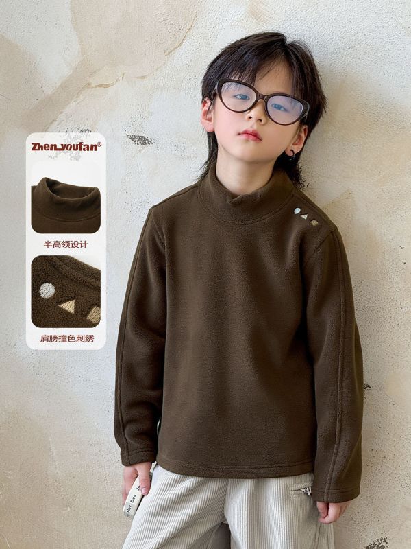 05111801｜ZYF家冬〃9505半高領奧粒絨上衣｜110-175 兒童打底衣

半高領上衣

420G 加厚

雙面奧粒絨

保暖打底衫

男女童長袖

冬季內搭

兒童保暖衣

親膚上衣

110-175cm