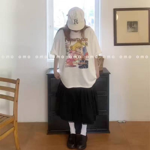 05040804┃依澤家夏〃5563八色美少女戰士印花T┃F┃0410結單 