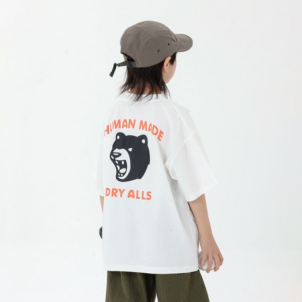 05040711┃CB家夏〃XK074兩色黑熊大頭T┃100-160┃0410結單 