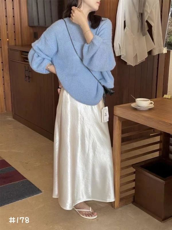 05110702┃秋冬〃178六色後綁帶針織衫 蝴蝶結上衣、針織罩衫、糖果色上衣、薄針織衫、透氣針織、春夏針織上衣、韓版上衣、慵懶風上衣、甜美上衣