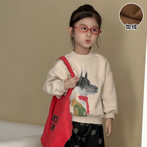 05111602┃兄妹家秋冬〃250603四色卡通動物加絨印花T┃80-150 兒童刷毛大學T

兒童厚刷毛上衣

動物插畫上衣

保暖童裝

兒童圓領長袖

80-150童裝

男童上衣

女童長袖上衣

冬季保暖上衣

厚款大學T

可愛動物童裝