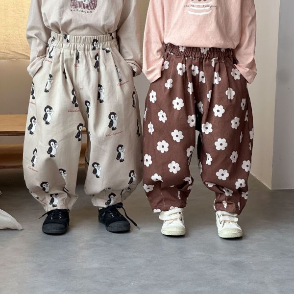 05080102┃兄妹家秋〃250523兩色滿印燈籠褲┃80-150┃250810結單 
