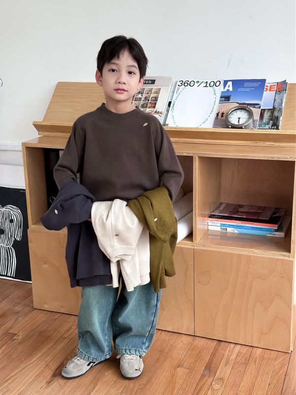 05110309┃MIC秋冬〃3171四色纖絨紗純色毛衣┃100-160 - 兒童毛衣
- 抗起球針織衫
- 親膚不扎毛衣
- 秋冬童裝推薦
- 針織上衣 100–170
- 男童女童毛衣
- 質感童裝
- 保暖童裝
- 兒童毛衣穿搭
- 柔軟彈力毛衣