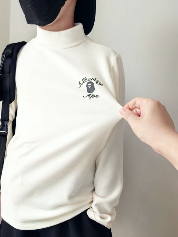 05112706｜CF冬〃CT662兩色半高領猿人頭標發熱衣｜120-175 發熱衣
兒童打底衫
加絨高領
中領上衣
秋冬保暖
內搭長袖
男女童上衣