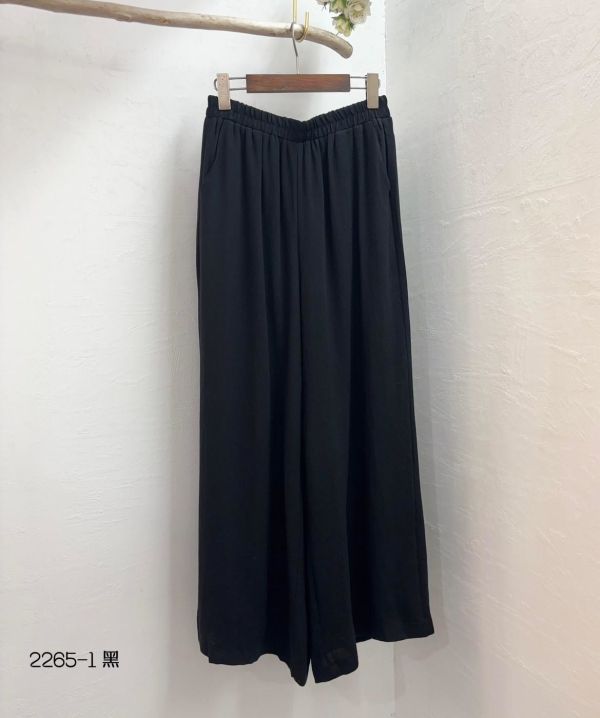 050815610┃2265四色棉麻闊腿褲┃F┃250825結單 