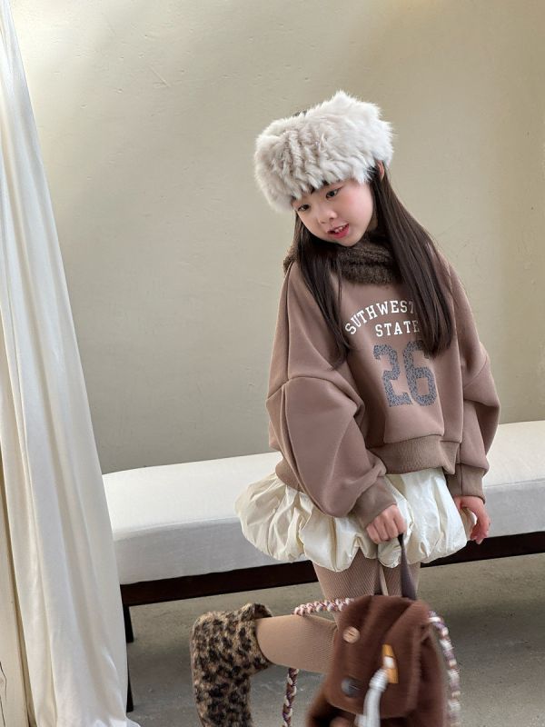 05112103｜小瑜家〃兩色豹紋數字加絨短版T｜90-150 兒童衛衣
童裝衛衣
加絨衛衣
童裝上衣
短版上衣
保暖上衣
厚刷毛
秋冬上衣
SW26 上衣
男女童上衣
韓版童裝
中性童裝
90cm 童裝
100cm 童裝
110cm 童裝
120cm 童裝
130cm 童裝
140cm 童裝
150cm 童裝