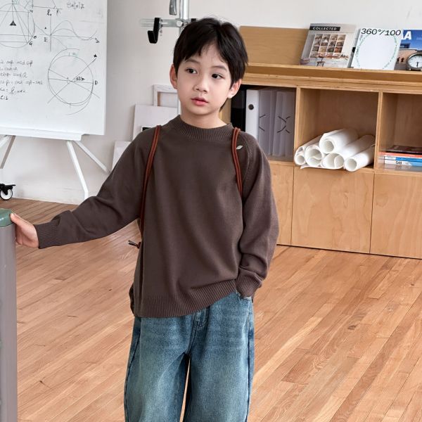 05110309┃MIC秋冬〃3171四色纖絨紗純色毛衣┃100-160 - 兒童毛衣
- 抗起球針織衫
- 親膚不扎毛衣
- 秋冬童裝推薦
- 針織上衣 100–170
- 男童女童毛衣
- 質感童裝
- 保暖童裝
- 兒童毛衣穿搭
- 柔軟彈力毛衣