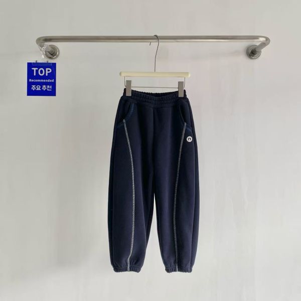 05111701｜秋冬〃1021三色加絨運動褲｜120-160 大童運動褲、加絨運動褲、保暖束口褲、大童長褲、ENQI 運動褲、秋冬長褲、加厚褲子、男女童運動褲、大童棉褲、大童百搭褲、寬鬆運動褲、兒童保暖褲