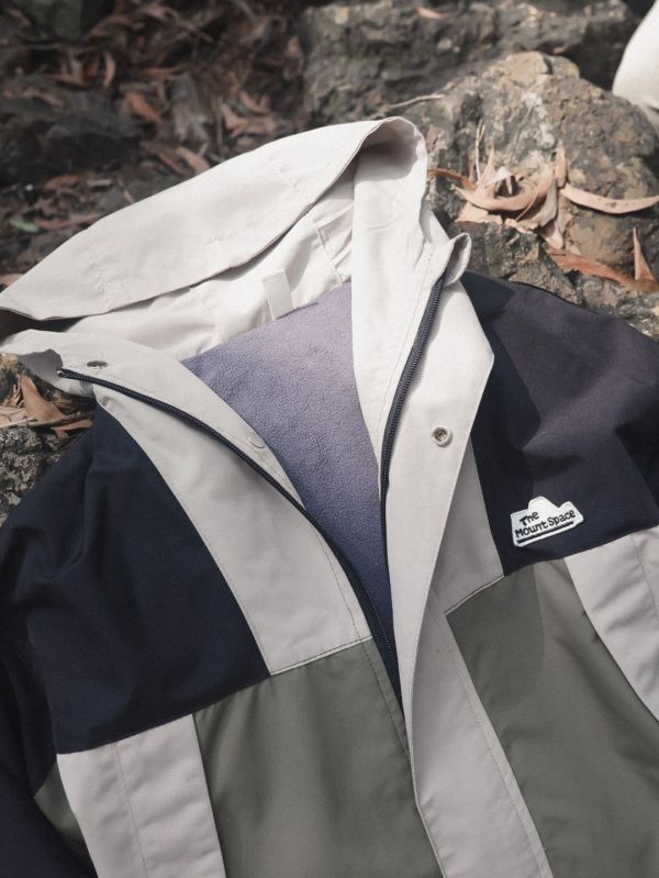 05110704┃猿寶家秋冬〃7067山系撞色防風夾棉外套┃110-170 童裝外套、男童外套、山系風衣、防風外套、防潑水外套、韓版童裝、拼色外套、機能外套、登山風、親子裝