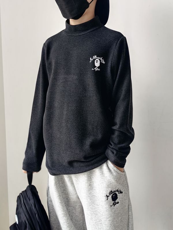 05112706｜CF冬〃CT662兩色半高領猿人頭標發熱衣｜120-175 發熱衣
兒童打底衫
加絨高領
中領上衣
秋冬保暖
內搭長袖
男女童上衣