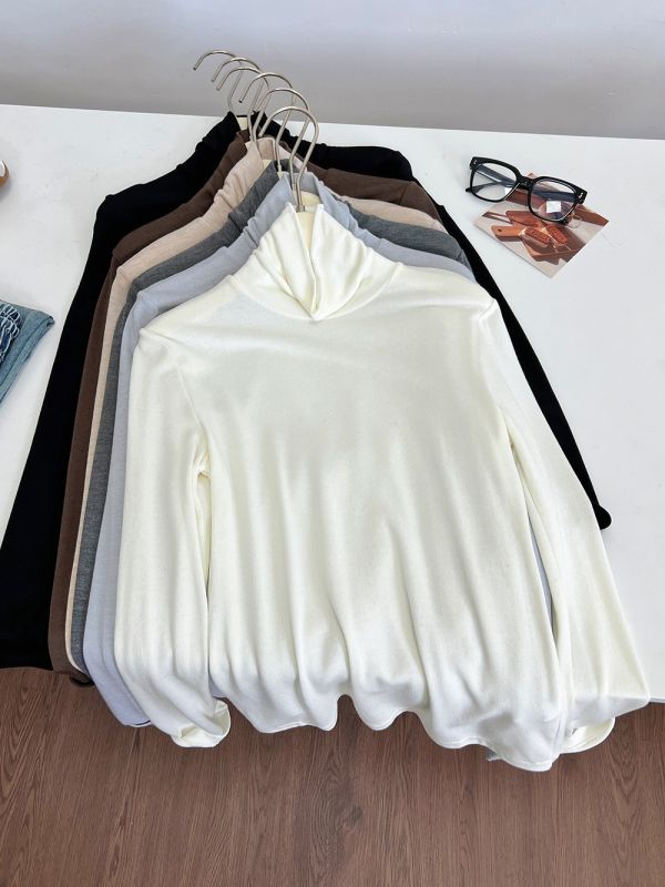 05112902｜RJ秋冬〃8370六色山羊絨高領內搭衫｜M-L 山羊絨打底衫
高領打底衫
圓領內搭
秋冬保暖上衣
彈力上衣
女裝打底
素色打底衫
ML內搭