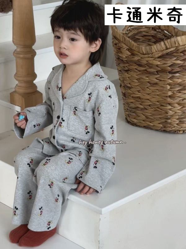 05072906┃大小卷秋〃卡通居家服套裝┃90-170┃250810結單 