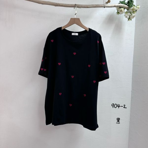 台┃夏〃904愛心刺繡上衣┃4色┃0410結單 