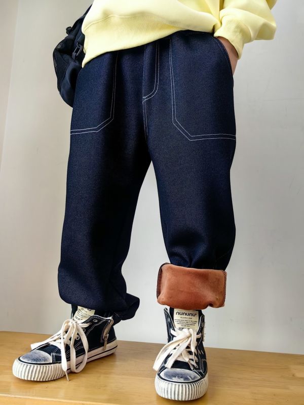 05112603｜CF冬〃CK125兩色加絨爆溫褲｜120-175 兒童加絨工裝褲
兒童加厚長褲
兒童保暖長褲
男童加絨褲
女童加絨褲
日系工裝褲
冬季刷毛長褲
110-170 童裝長褲
兒童寬褲
兒童防風保暖褲
冬天長褲
兒童棉褲
童裝加厚褲