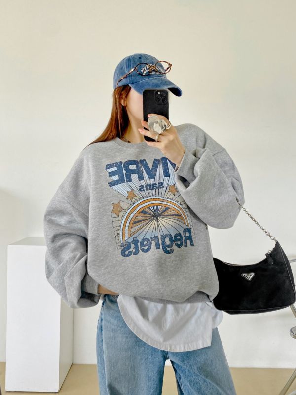 韓┃N9〃三色加絨VIVRE字母T┃F 韓系大學T, 女生加絨上衣, 法文字母衛衣, VIVRE SANS REGRETS, 寬鬆圓領T, 大陸製女裝, 韓系穿搭, 厚棉上衣, 女裝長袖T, 灰色大學T, 粉紫衛衣, 黑色上衣, 韓風上衣, 保暖衛衣, 秋冬上衣**