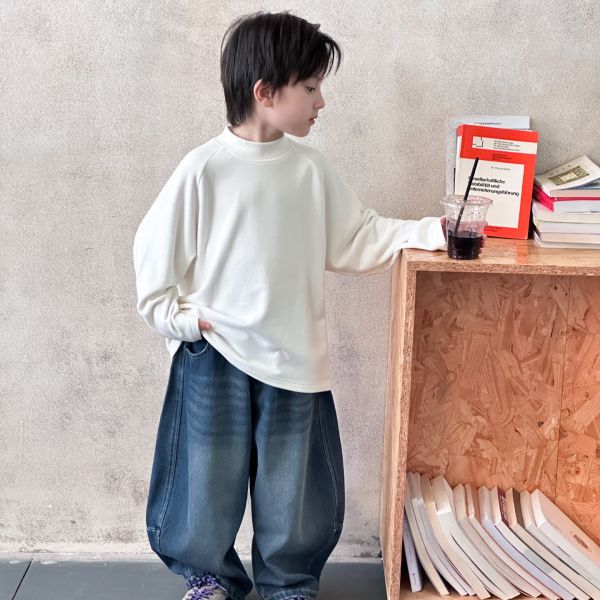 05110310┃MIC秋冬〃3197四色雙面澳絨半高領上衣┃100-160 - 兒童打底衫
- 雙面澳絨上衣
- 抗靜電童裝
- 親膚不扎長袖
- 秋冬童裝推薦
- 兒童高機能衣物
- 100–170 尺寸童裝
- 男童女童打底衫
- 柔軟貼身上衣