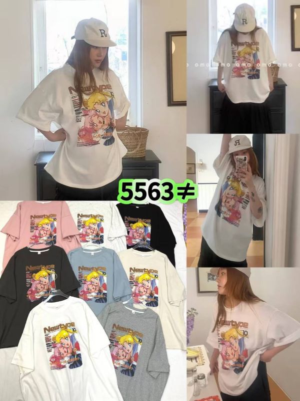 05040804┃依澤家夏〃5563八色美少女戰士印花T┃F┃0410結單 