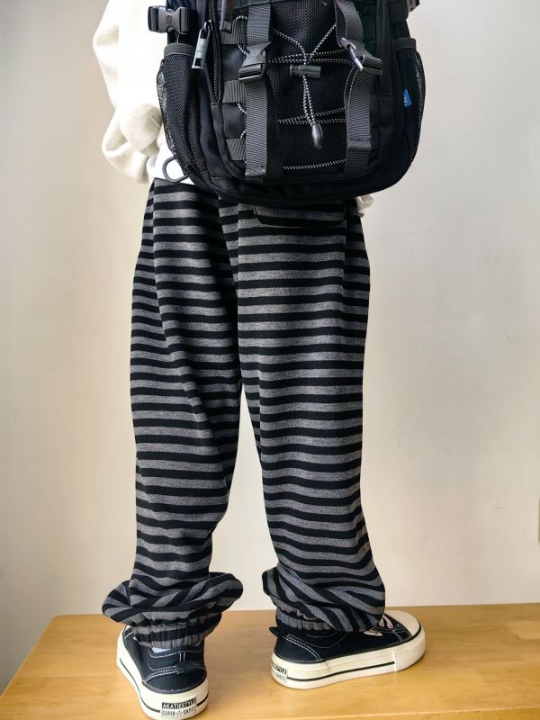 05112611｜CF冬〃CK120加絨條紋褲｜120-175 兒童長褲
加絨長褲
糯糯褲
兒童條紋褲
兒童保暖褲
冬季兒童褲
男童長褲
女童長褲
兒童厚褲
內刷毛長褲
寬鬆休閒褲
保暖衛褲
童裝秋冬