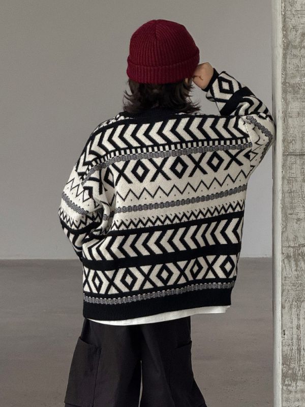 05111109┃TM家秋冬〃8956拼色波浪紋針織毛衣┃120-170 菱格毛衣, 童裝毛衣, 韓系針織衫, 大陸製童裝, 秋冬毛衣, 圓領針織衫, 保暖上衣, 男童女童毛衣, 韓系童裝, 厚毛衣, 寬鬆針織衣, 幾何毛衣, 韓風長袖上衣, 秋冬童裝新品, 溫暖針織毛衣**