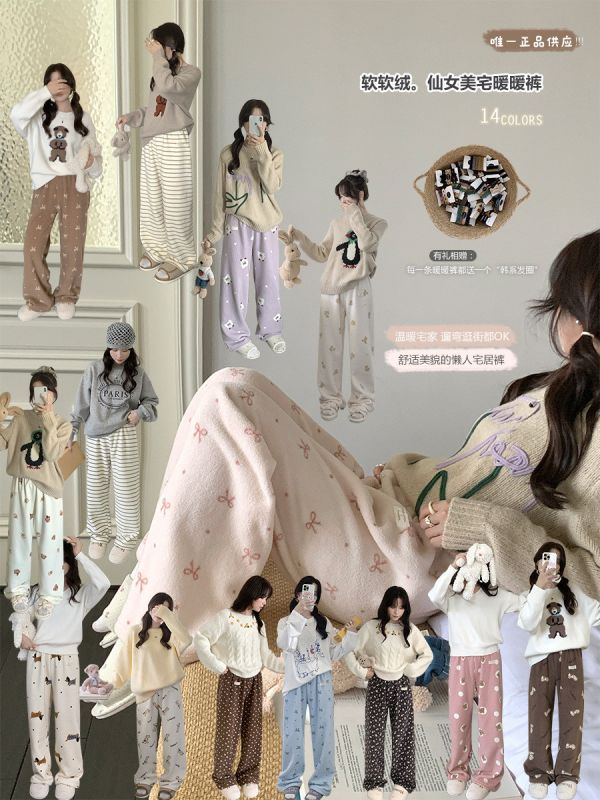 05112502｜冬〃20色暖暖絨睡褲｜F｜251210結單 法蘭絨居家褲

暖暖褲

冬季睡褲

加厚家居褲

寬鬆長褲

仙女美宅家褲

法蘭絨睡褲

家居褲 F 尺碼

女生睡褲

保暖長褲

冬天家居服

可愛家居褲

暖暖法蘭絨

80–145 斤

點點褲

小花褲

KT 貓褲

熊熊圖案褲