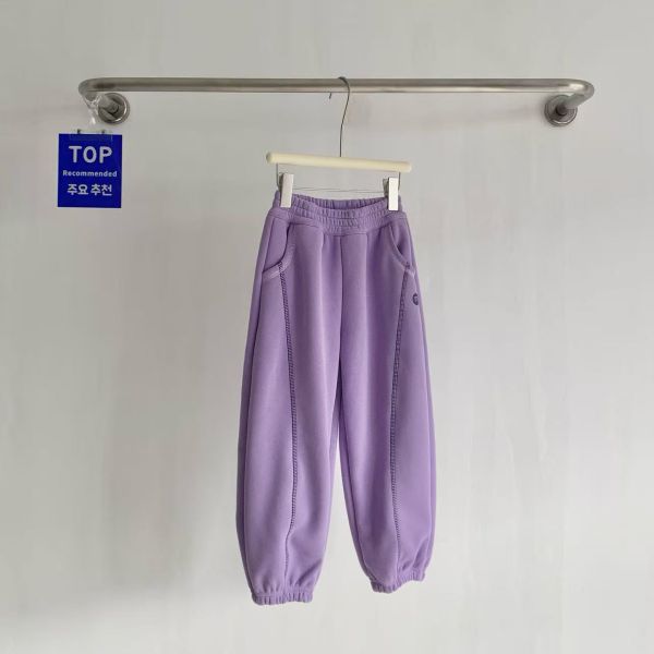 05111701｜秋冬〃1021三色加絨運動褲｜120-160 大童運動褲、加絨運動褲、保暖束口褲、大童長褲、ENQI 運動褲、秋冬長褲、加厚褲子、男女童運動褲、大童棉褲、大童百搭褲、寬鬆運動褲、兒童保暖褲