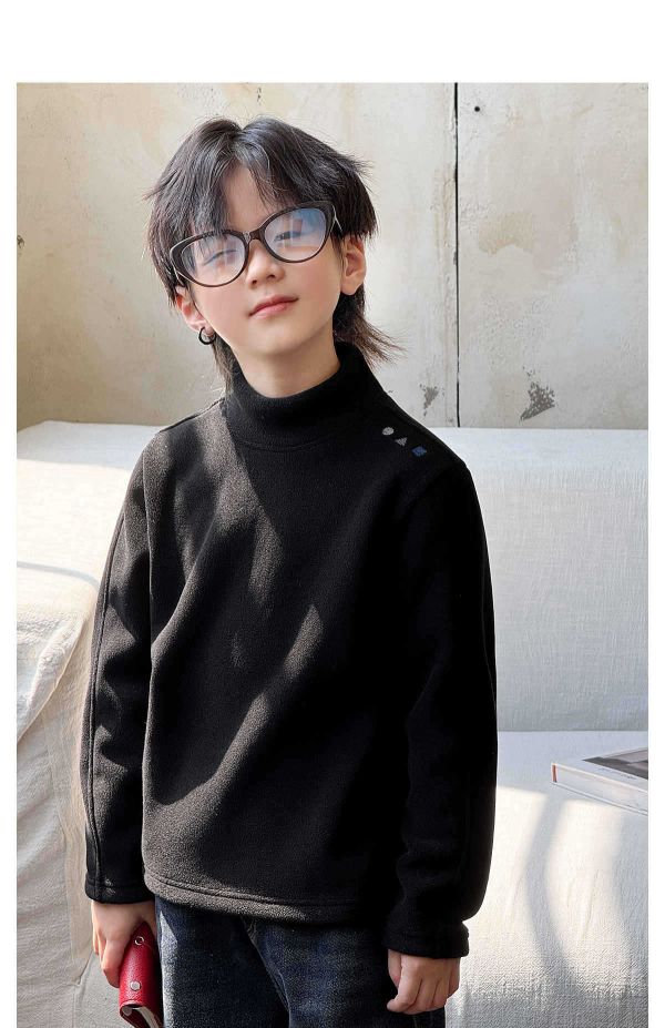 05111801｜ZYF家冬〃9505半高領奧粒絨上衣｜110-175 兒童打底衣

半高領上衣

420G 加厚

雙面奧粒絨

保暖打底衫

男女童長袖

冬季內搭

兒童保暖衣

親膚上衣

110-175cm