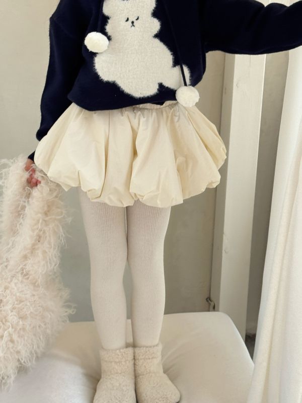 05120212｜小瑜家秋冬〃燈籠花苞短裙｜90-150 童裝蓬蓬裙, 氣球裙, 公主澎裙, 冬季童裙, 蓬裙穿搭, 童裝裙子, 絲襪內搭, 保暖童裙, 中小童洋裝, 90-150童裝