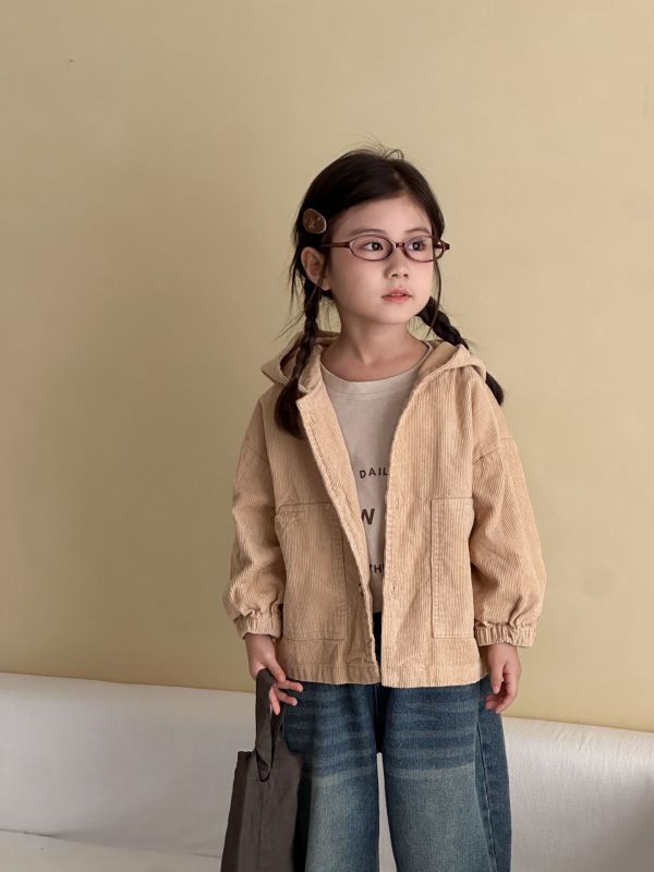 05073103┃兄妹家秋〃250586兩色燈芯絨外套┃80-150┃250810結單 