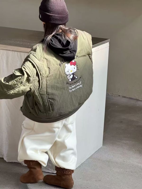 05120403｜小瑜家秋冬〃兩色裙簾加絨運動褲｜90-150 女童長褲, 蝴蝶童褲, 加絨寬褲, 刷毛童褲, 抽繩長褲, 鬆緊腰童褲, 秋冬童裝, 休閒童褲, 日系童裝, 女童寬褲