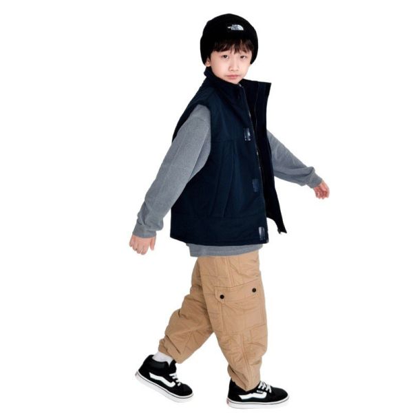 05121204｜CTX家秋冬〃2587立領保暖小標背心｜110-165 中大童馬甲, 兒童棉馬甲, 童裝背心, 男童背心, 鋪棉背心, 秋冬童裝, 戶外童裝, 立領背心, 保暖背心, 中大童外套