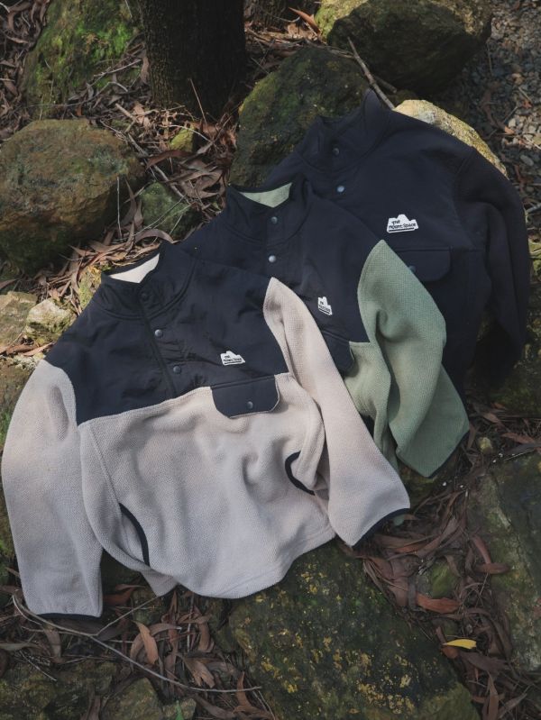 05121207｜猿寶秋冬〃8077撞色加絨立領上衣｜110-170 中大童上衣, 童裝刷毛上衣, 搖粒絨童裝, 立領童裝, 山系童裝, 戶外風童裝, 秋冬童裝, 保暖童裝, 半開襟上衣, 男童女童上衣