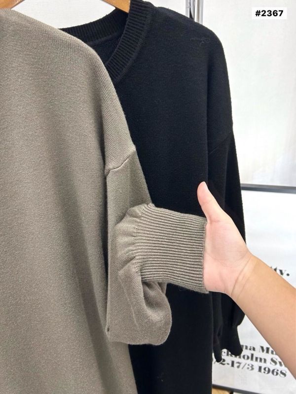 05112808｜秋冬〃2367三色針織長洋裝｜F 長版洋裝、針織洋裝、秋冬洋裝、寬鬆洋裝、保暖長裙、連身裙、百搭長洋、顯瘦洋裝