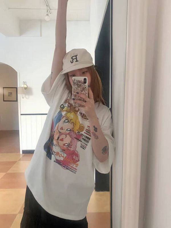 05040804┃依澤家夏〃5563八色美少女戰士印花T┃F┃0410結單 