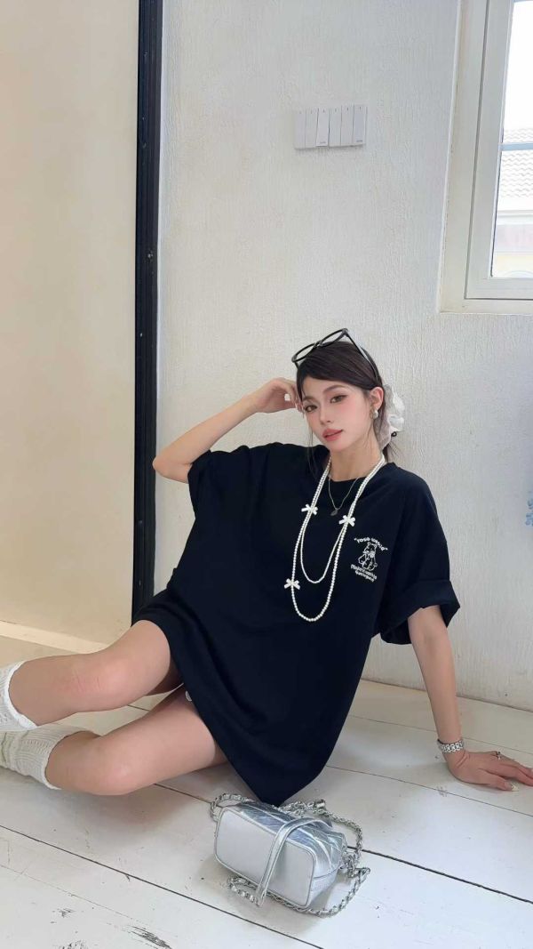 05081620┃依澤家秋〃9603七色磨毛小狗印花T┃F┃250825結單 