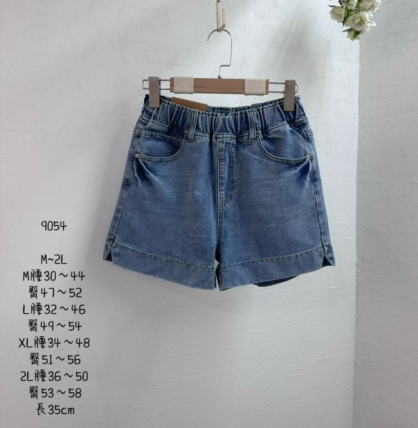 台┃夏〃9054小開叉牛仔短褲┃M-2L┃0410結單 