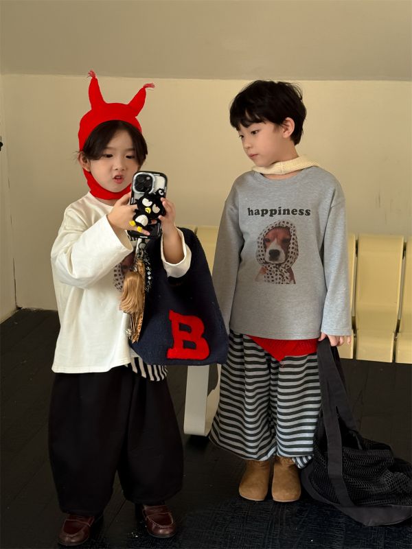 05112112｜HAHA家秋冬〃91216兩色加絨頭巾小狗T｜100-160 童裝 長袖

狗狗印花上衣

happiness 字母上衣

中大童 長袖T

秋冬長袖 童裝

寬鬆版上衣

兒童印花T

男童女童上衣

韓版童裝 長袖

100–160cm 上衣