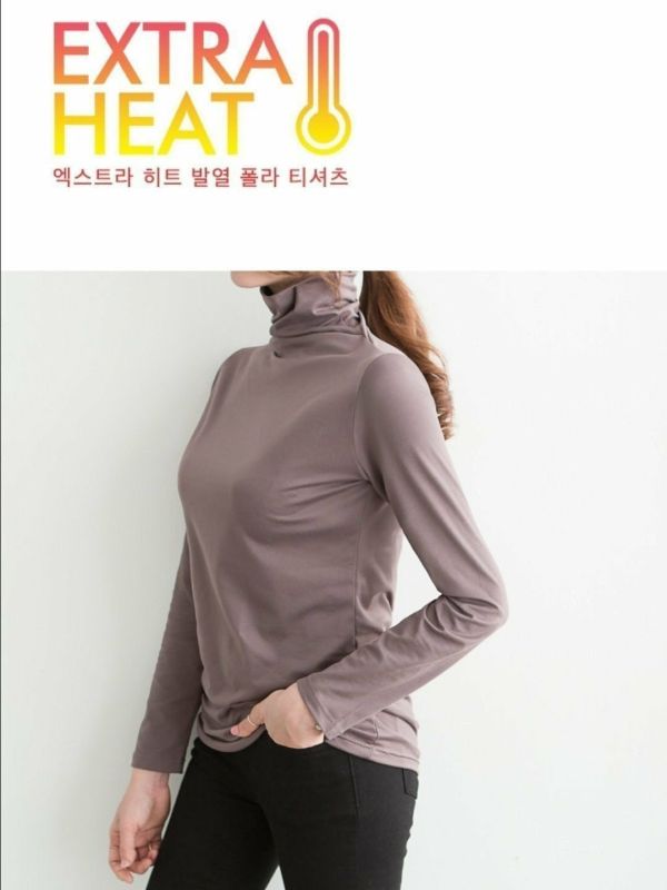韓｜COR〃三色高領發熱衣｜F 發熱上衣
發熱高領
Extra Heat
保暖內搭
女裝高領
打底衣
機能上衣
冬季保暖
抗寒上衣
彈力高領
顯瘦上衣
暖感上衣
熱感打底衣
保暖衣女
高領內搭