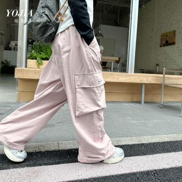 05072809┃YOJIA秋〃K026兩色口袋工裝褲┃110-170┃250810結單 