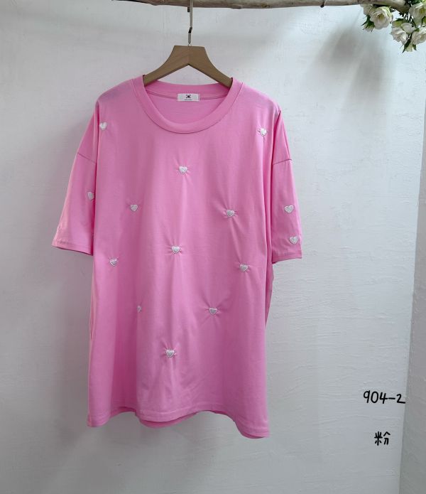 台┃夏〃904愛心刺繡上衣┃4色┃0410結單 