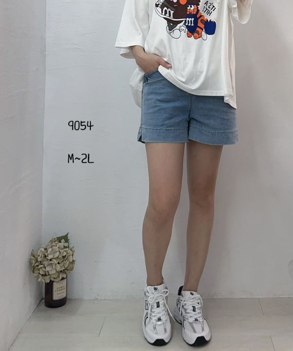 台┃夏〃9054小開叉牛仔短褲┃M-2L┃0410結單 