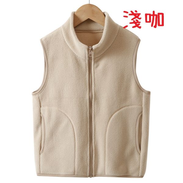 05120602｜秋冬〃51101七色立領搖粒絨背心｜90-180 兒童刷毛背心
10A抗菌背心
兒童保暖背心
科技抗菌背心
立領刷毛背心
秋冬內搭背心
打底背心
男女童保暖背心
防寒刷毛背心