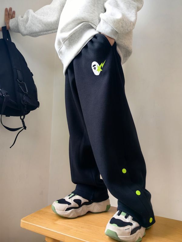 05112609｜CF冬〃CK121兩色加絨開扣運動褲｜120-175 兒童衛褲
不倒絨長褲
加絨保暖褲
男童女童秋冬褲
開扣休閒褲
加厚運動褲