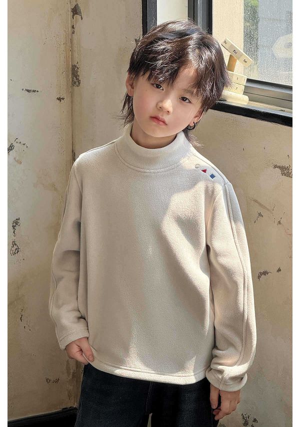 05111801｜ZYF家冬〃9505半高領奧粒絨上衣｜110-175 兒童打底衣

半高領上衣

420G 加厚

雙面奧粒絨

保暖打底衫

男女童長袖

冬季內搭

兒童保暖衣

親膚上衣

110-175cm