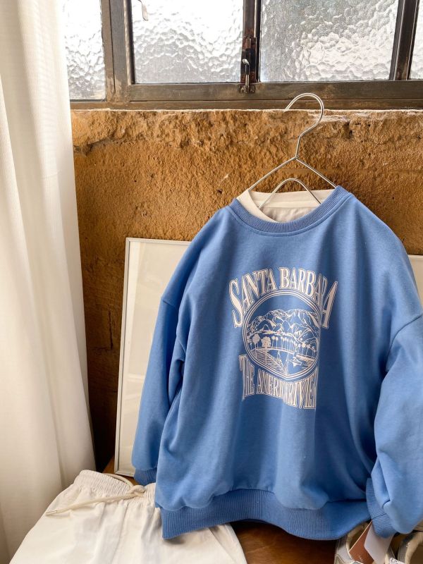 05110407┃TC秋冬〃藍色字母印花上衣┃110-160 - 兒童帽T
- 美式印花童裝
- 無刷毛上衣
- 春秋童裝推薦
- 110–160 尺寸童裝
- 男童女童帽T
- 輕薄不悶熱
- 居家外出穿搭
- 韓系童裝風格
- 情侶童裝造型